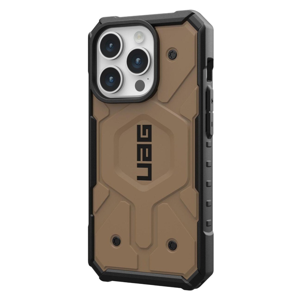 Husa pentru iPhone 15 Pro, Pathfinder MagSafe, UAG - Maro - 1 | YEO