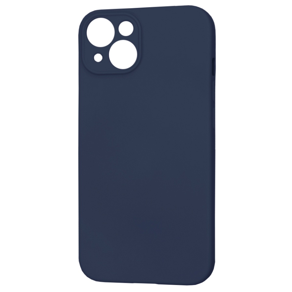 Husa pentru iPhone 15, SKYDDAR INNOVATION, din Silicon Catifelat, SoftFlex Magsafe, Bleumarin, set cu sticker - 2 | YEO
