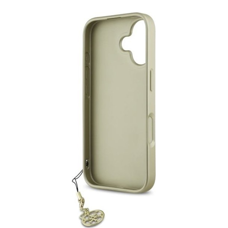 Husa pentru iPhone 16 Hardcase 4G Charm, Guess - Negru - 4 | YEO