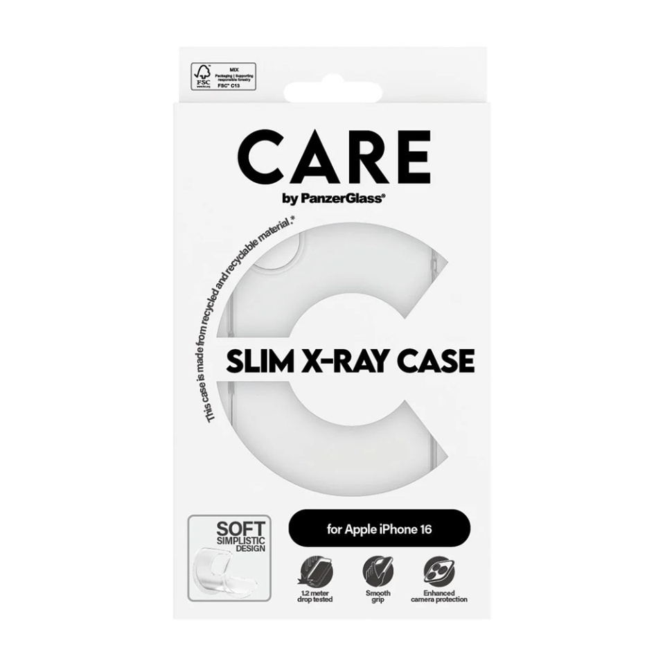 Husa pentru iPhone 16, PanzerGlass, CARE Fashionable Case, Silicon Soft Touch Slim Eco-Friendly cu Protectie Avansata si Compatibilitate Wireless, Antialunecare, Antiamprenta, Maro - 3 | YEO