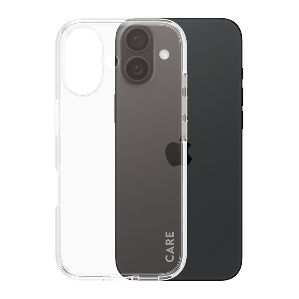 Husa pentru iPhone 16, PanzerGlass, CARE Flagship Urban Combat, Anti-Soc 4.8m, Anti-Ingalbenire, Design Slim, Compatibila MagSafe, Transparenta - 2 | YEO