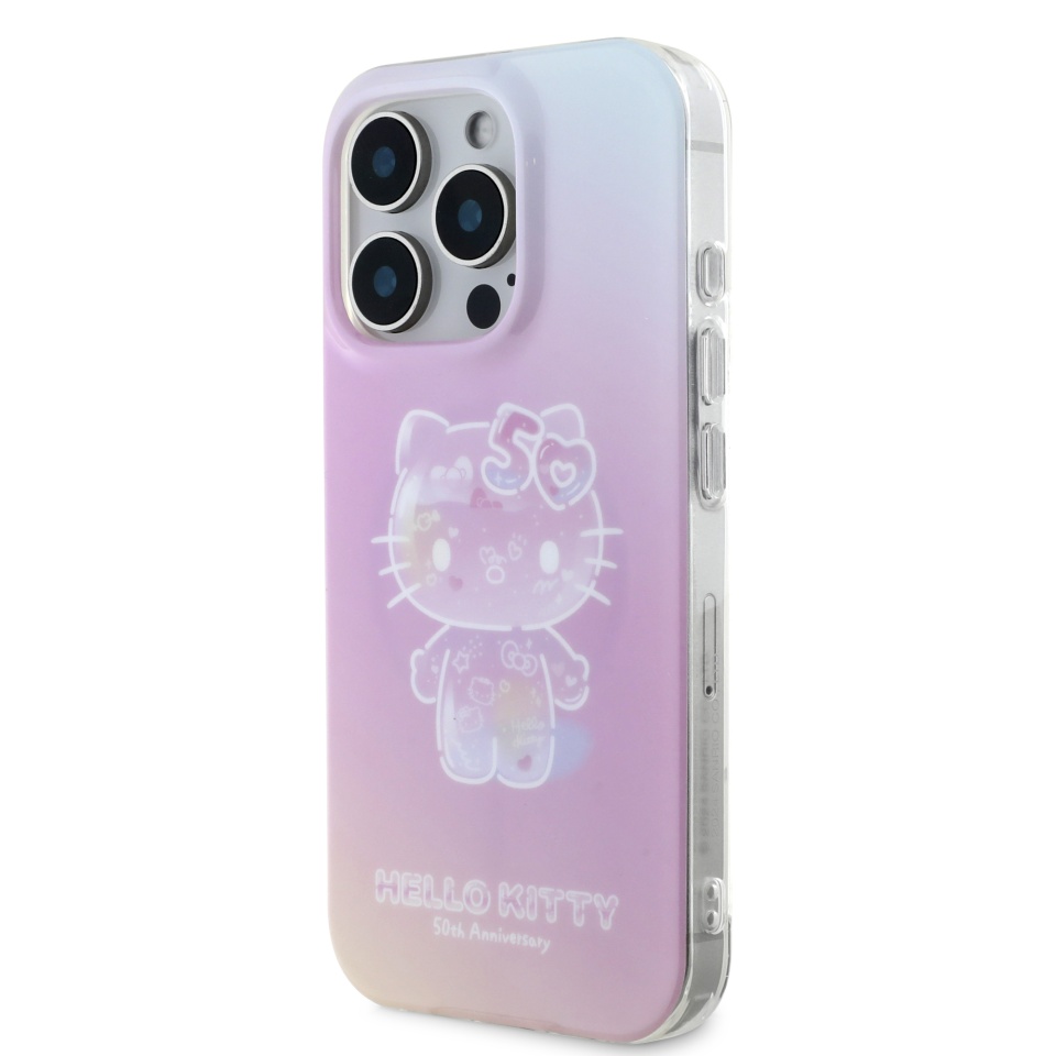 Husa pentru iPhone 16 Pro, Hardcase IML, Hello Kitty - Roz - 3 | YEO