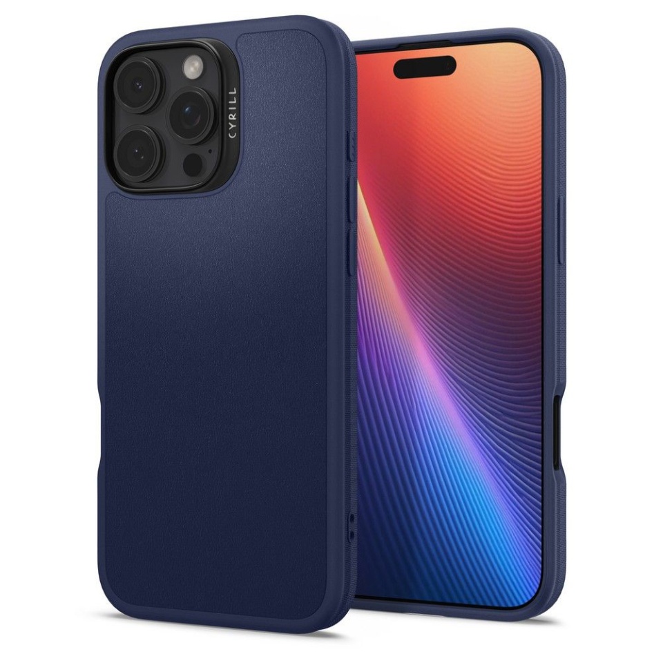 Husa pentru iPhone 16 Pro Max, Cyrill Kajuk MagSafe, Spigen - Bleumarin - 1 | YEO