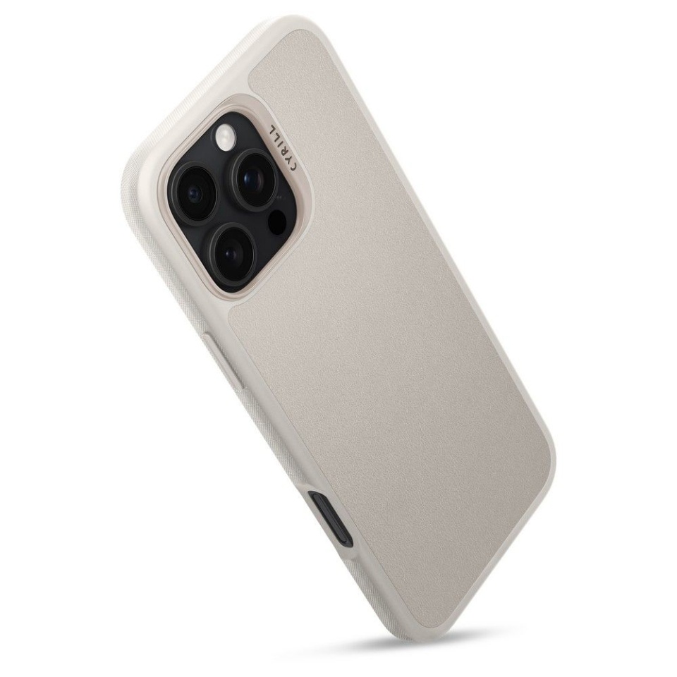 Husa pentru iPhone 16 Pro Max, Cyrill Kajuk MagSafe, Spigen - Crem - 3 | YEO