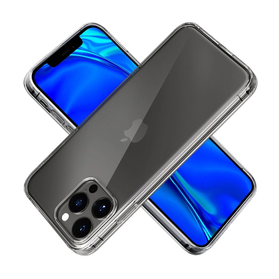 Husa pentru iPhone 16 Pro Max, din silicon, 3mk Clear Case, Transparent - 1 | YEO