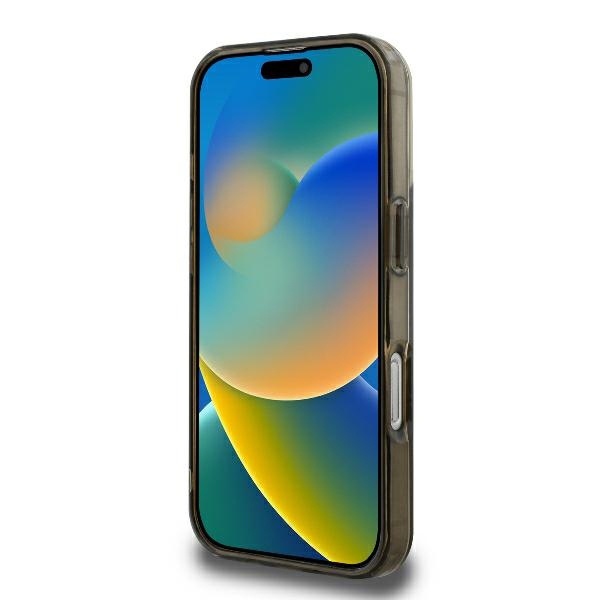 Husa pentru iPhone 16 Pro Max, IML 4G Background MagSafe, Guess, Maro - 1 | YEO