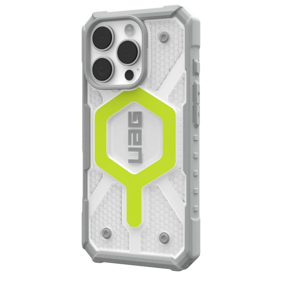 Husa pentru iPhone 16 Pro Max, Pathfinder Clear MagSafe, UAG - Galben - 1 | YEO