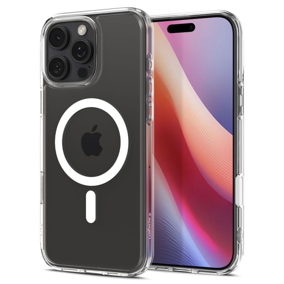 Husa pentru iPhone 16 Pro Max, Ultra Hybrid T MagSafe, Spigen - Alb