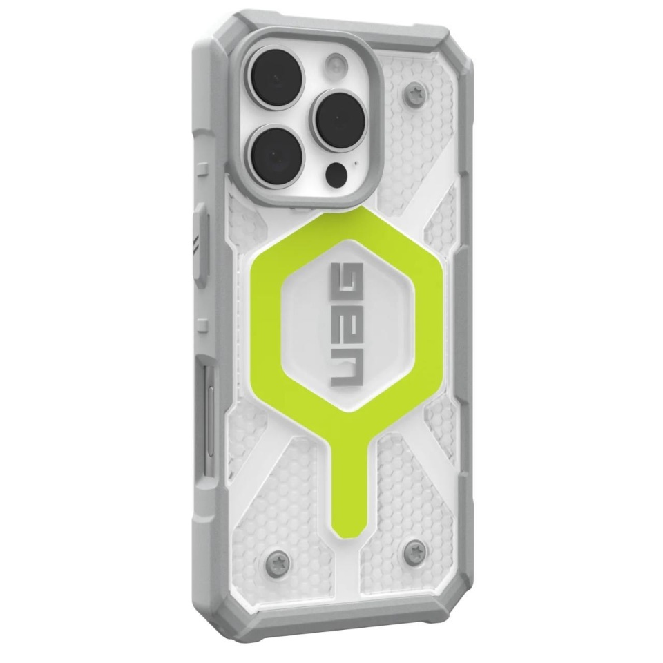 Husa pentru iPhone 16 Pro, Pathfinder Clear MagSafe, UAG - Galben - 2 | YEO