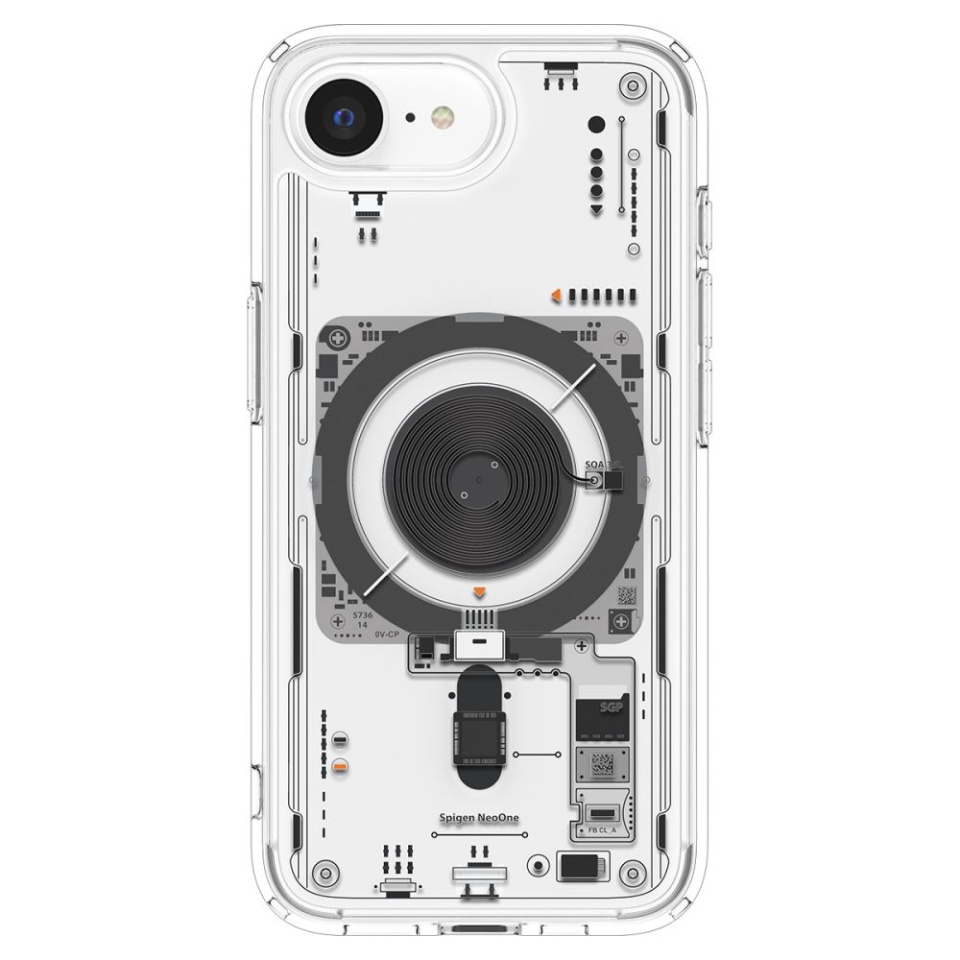 Husa pentru iPhone 16e, Ultra Hybrid T MagSafe, Spigen, Negru - 1 | YEO