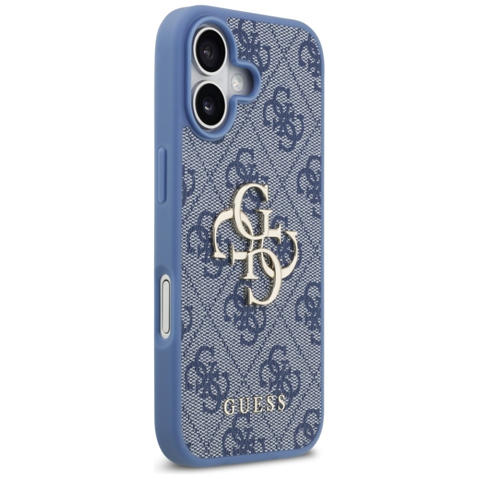 Husa pentru iPhone 17, Guess Hardcase 4G Big Logo, Protectie Slim, Compatibila, Albastru - 2 | YEO
