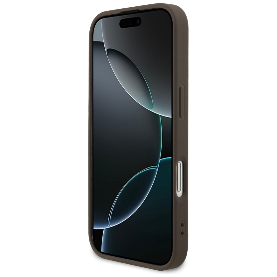 Husa pentru iPhone 17, Guess Hardcase 4G Classic, Maro - 1 | YEO