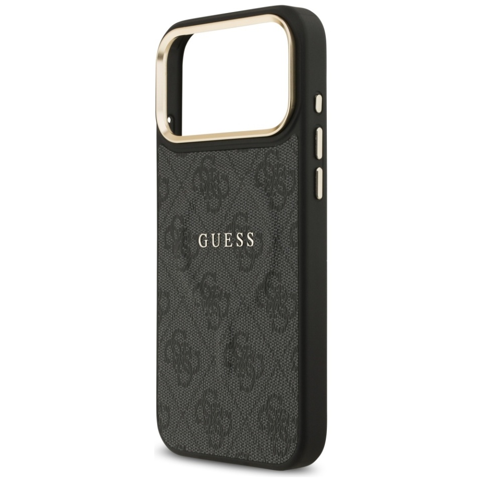 Husa pentru iPhone 17 Pro, Guess, Hardcase 4G Classic MagSafe, Negru - 2 | YEO