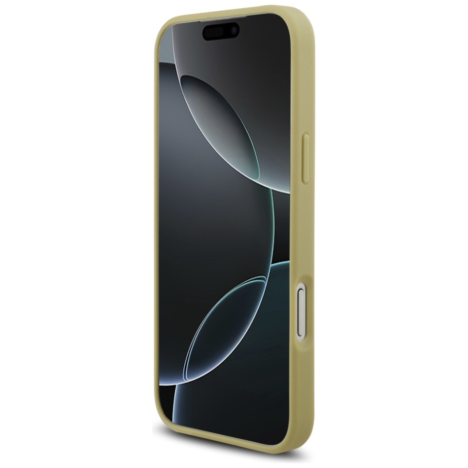 Husa pentru iPhone 17 Pro Max, Rhinestone Triangle, Guess, Auriu - 2 | YEO