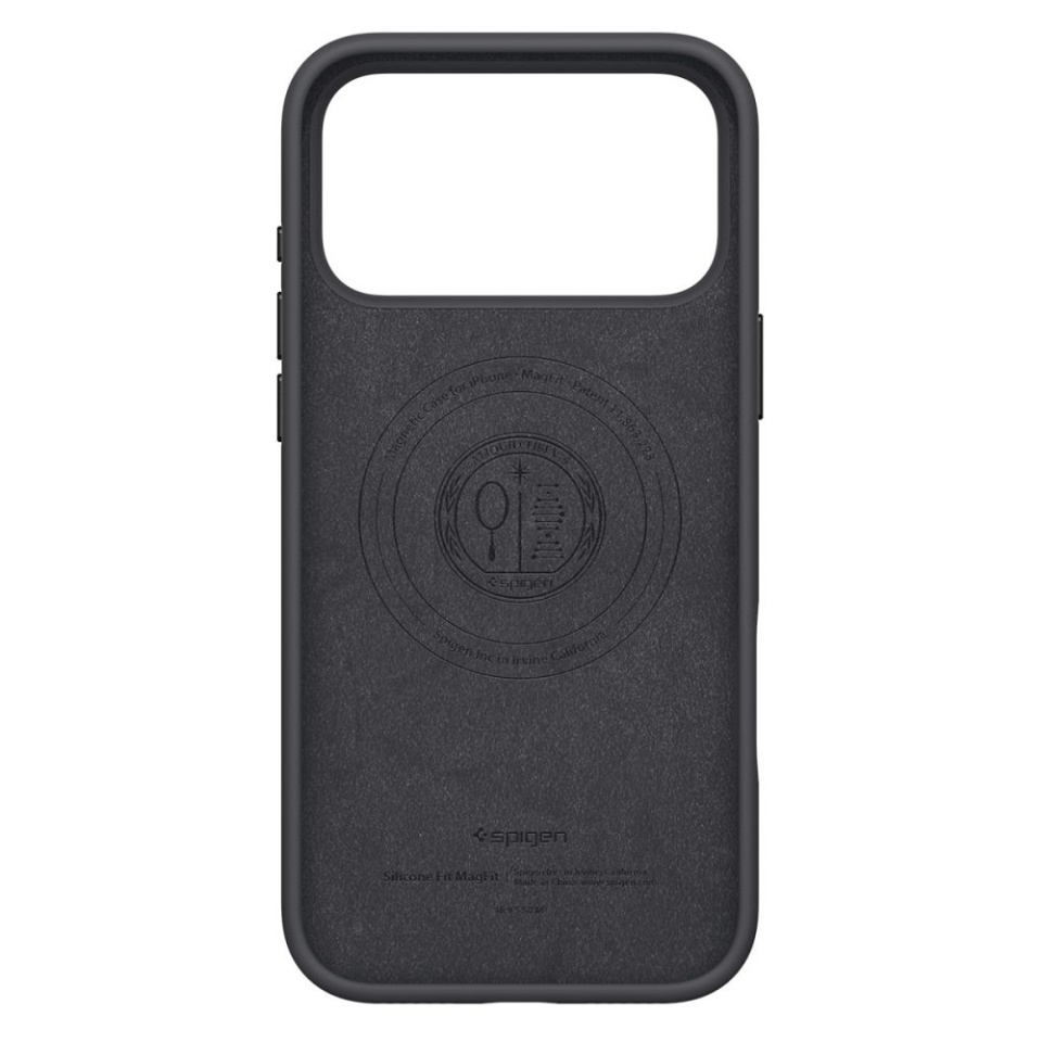 Husa pentru iPhone 17 Pro Max, Spigen Silicone Fit MagSafe, Negru - 3 | YEO