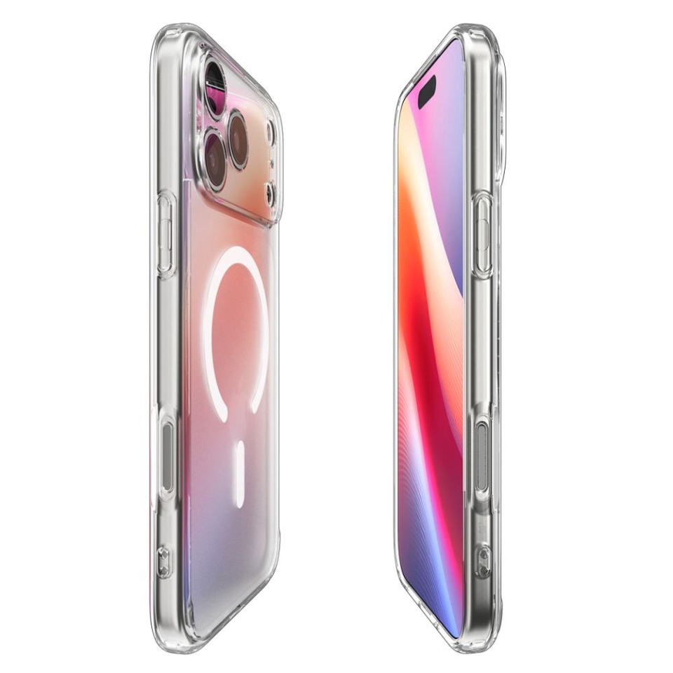 Husa pentru iPhone 17 Pro, Ultra Hybrid T MagSafe, Spigen, Alb - 3 | YEO