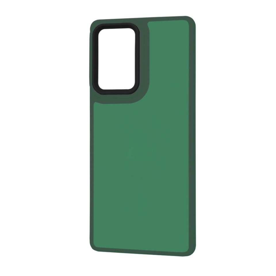 Husa pentru Motorola Edge 50 Fusion, ce Absoarbe Cele mai Aspre Socuri, Skyddar Frosted - Verde inchis - 3 | YEO