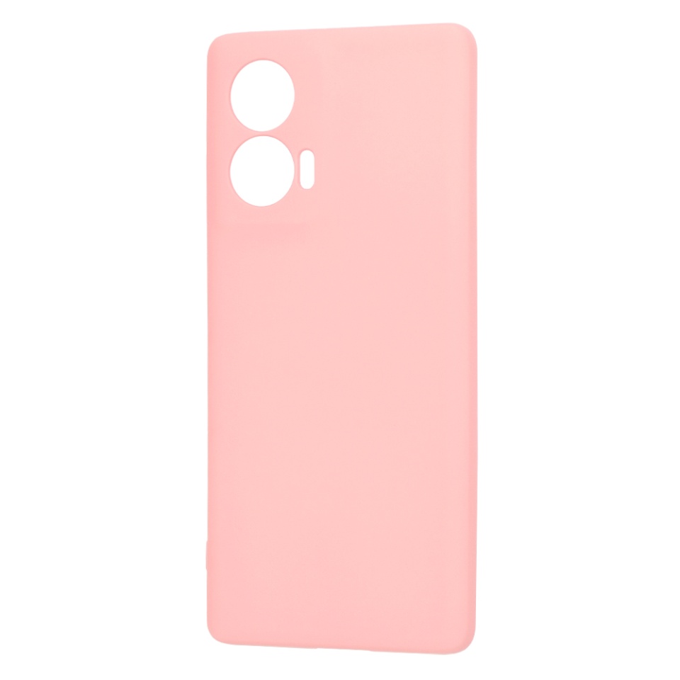 Husa pentru Motorola Edge 50 Fusion din Silicon Catifelat, Protectie Premium, Skyddar SoftElegance - Roz - 3 | YEO