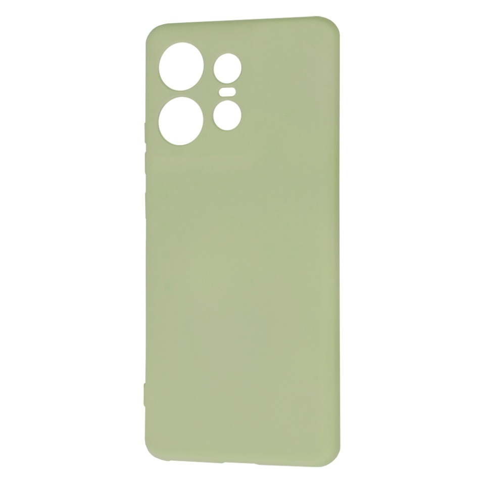 Husa pentru Motorola Edge 50 Pro, SKYDDAR INNOVATION, din Silicon Catifelat, SoftElegance, set cu sticker, Verde - 3 | YEO