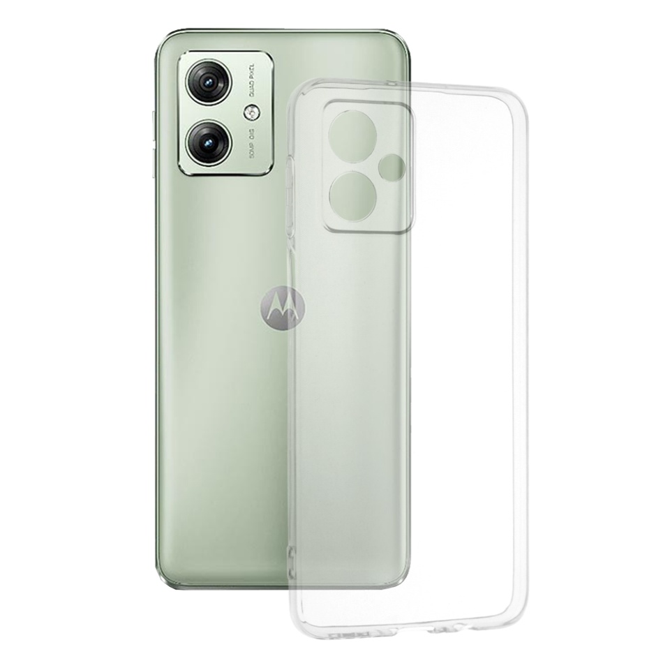 Husa pentru Motorola Moto G54 Power Edition / Moto G64 din silicon transparent, SKDR ClearGuard - Transparent