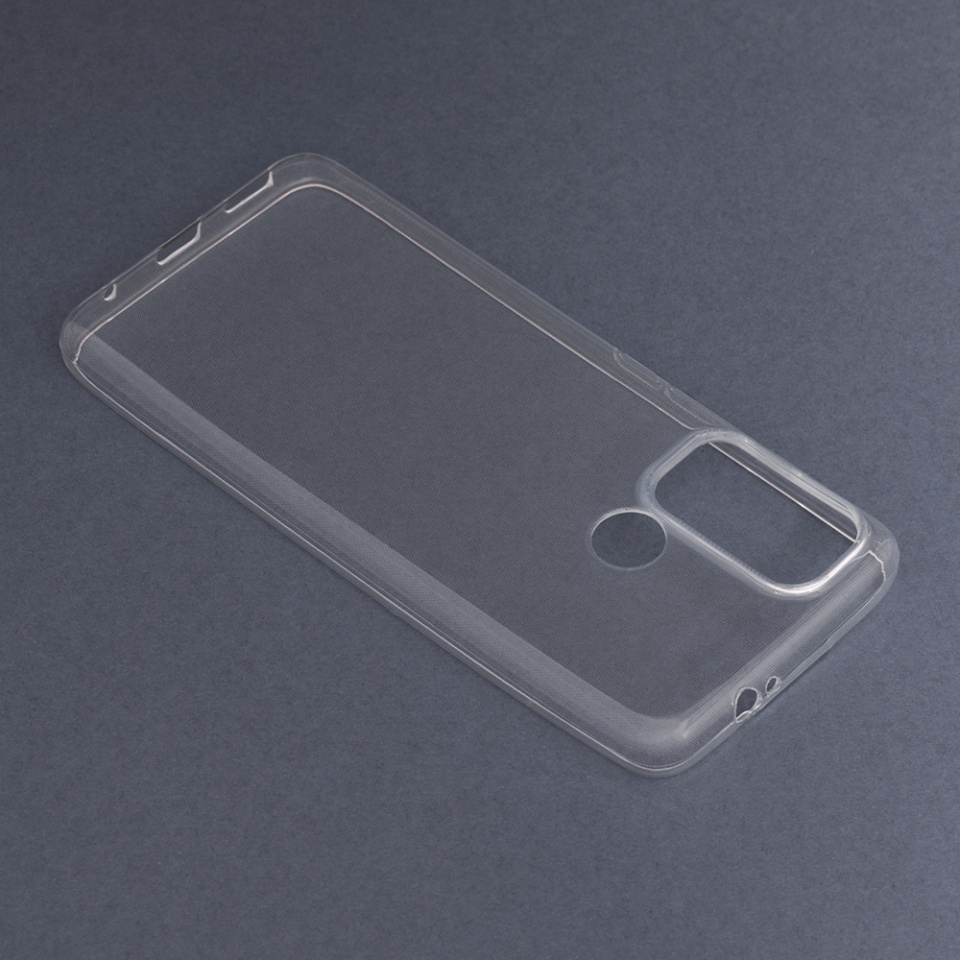 Husa pentru Motorola Moto G60, SKYDDAR INNOVATION, ClearGuard, din silicon transparent, set cu sticker, Transparenta - 2 | YEO