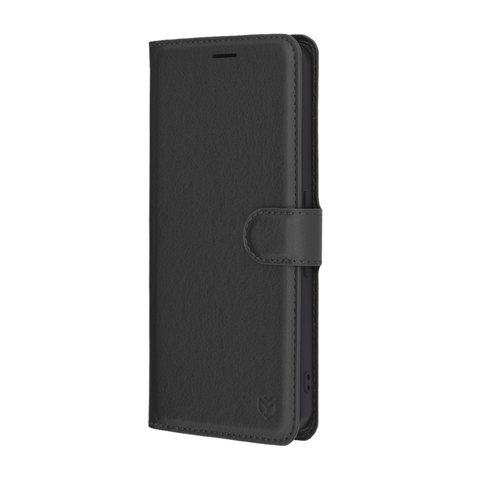 Husa pentru Nothing Phone (3a) Pro, SKYDDAR INNOVATION, Leather Wallet, tip Carte cu Portofel Interior, Finisaje Premium, set cu sticker, Negru - 3 | YEO