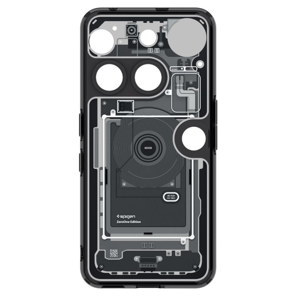 Husa pentru Nothing Phone (3a), Spigen Ultra Hybrid Zero One - Coral - 3 | YEO