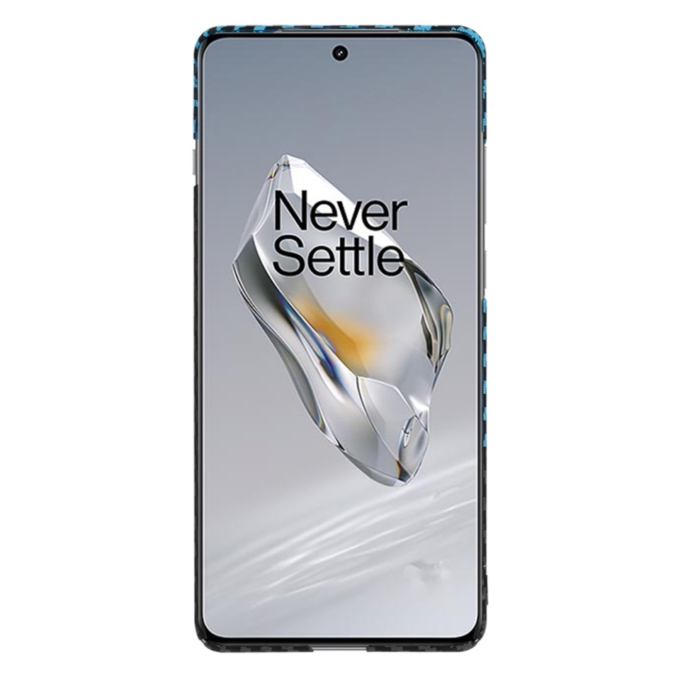 Husa pentru OnePlus 12, SKYDDAR INNOVATION, textura carbon, Carbonite FiberShell, set cu sticker, [Culoare necunoscută], - 1 | YEO