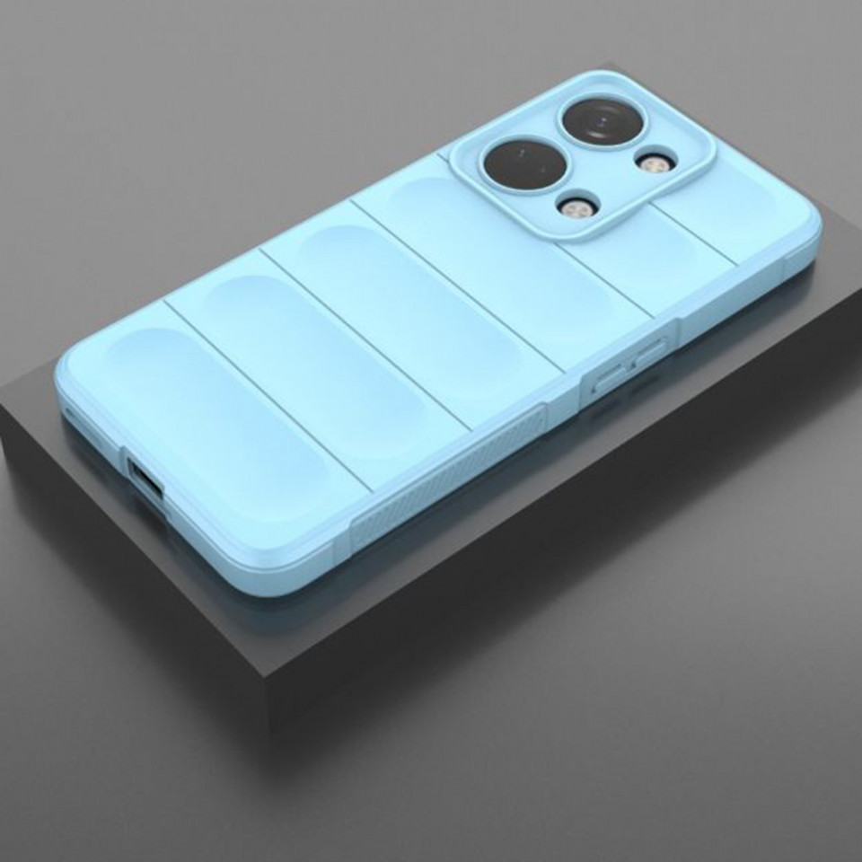 Husa pentru OnePlus Nord 3 eleganta, din silicon mat, SKDR Vogue - Bleu - 3 | YEO