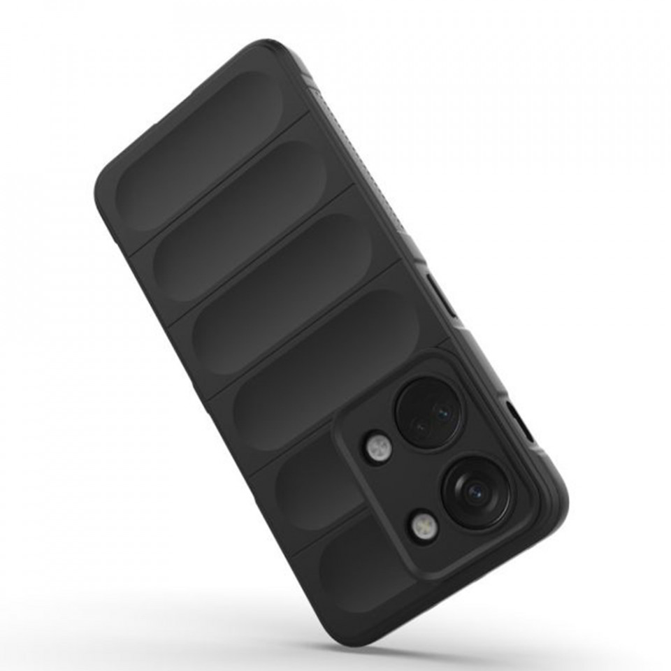 Husa pentru OnePlus Nord 3 eleganta, din silicon mat, SKDR Vogue - Negru - 3 | YEO
