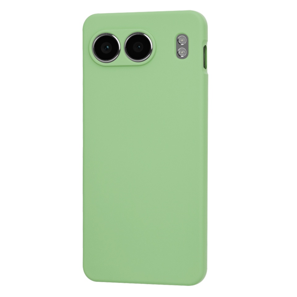 Husa pentru OnePlus Nord 4 din Silicon Catifelat, Protectie Premium, Skyddar SoftElegance - Verde deschis - 2 | YEO