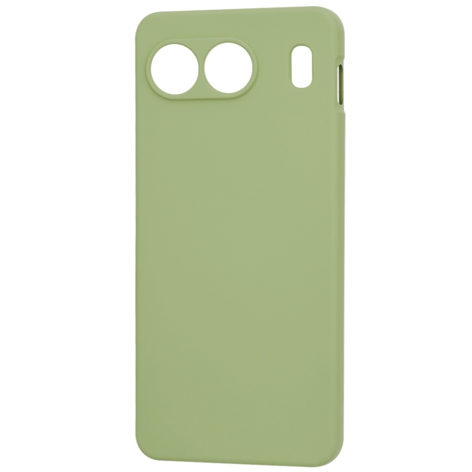 Husa pentru OnePlus Nord 4, SKYDDAR INNOVATION, din Silicon Catifelat, SoftElegance, set cu sticker, Verde - 3 | YEO