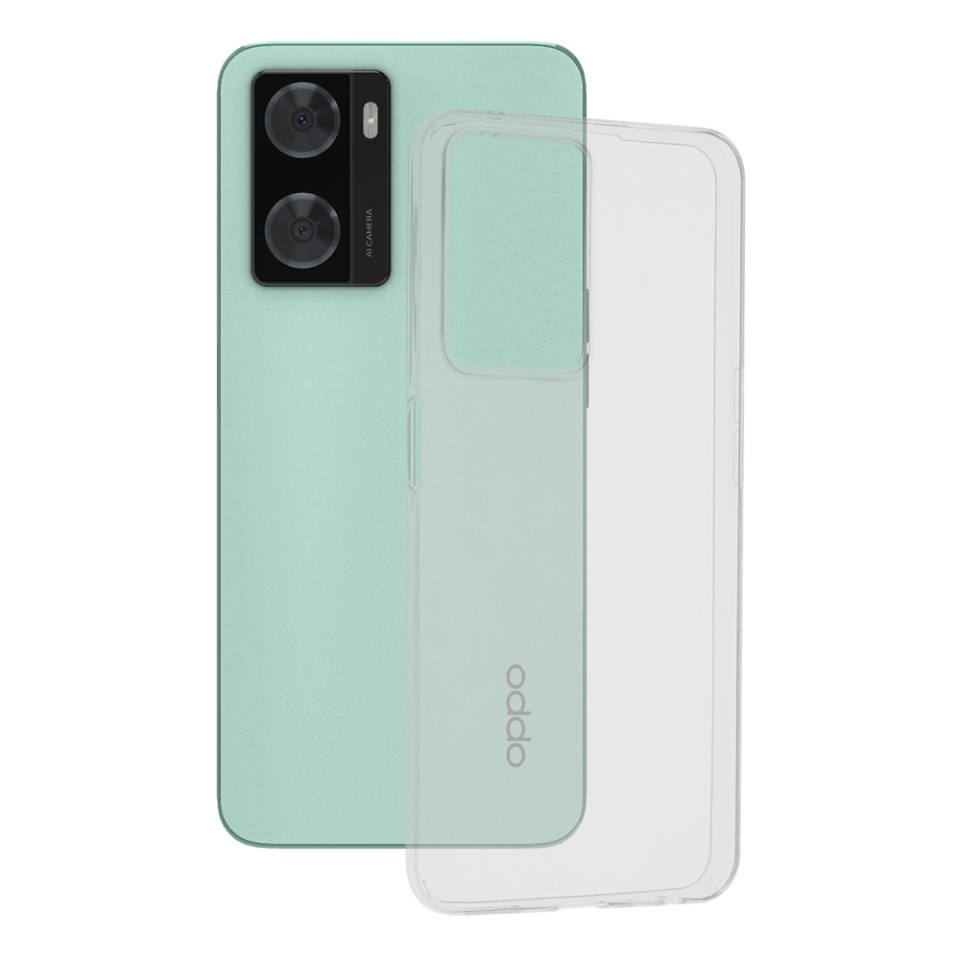 Husa pentru Oppo A57 4G / A57s / OnePlus Nord N20 SE, SKYDDAR INNOVATION, ClearGuard, din silicon transparent, set cu sticker, Transparenta