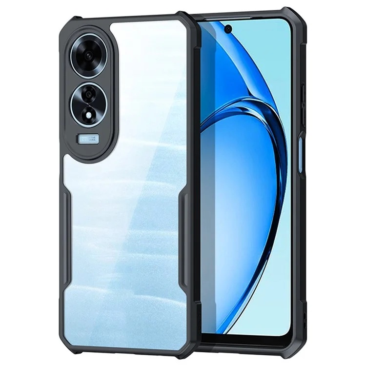 Husa pentru Oppo A60, SKYDDAR INNOVATION, StealthArmor, Antisoc, set cu sticker, Negru