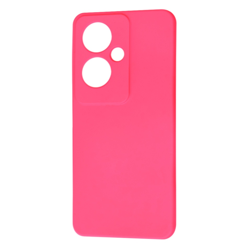 Husa pentru Oppo Reno11 F din Silicon Catifelat, Protectie Premium, Skyddar SoftElegance - Fucsia - 1 | YEO