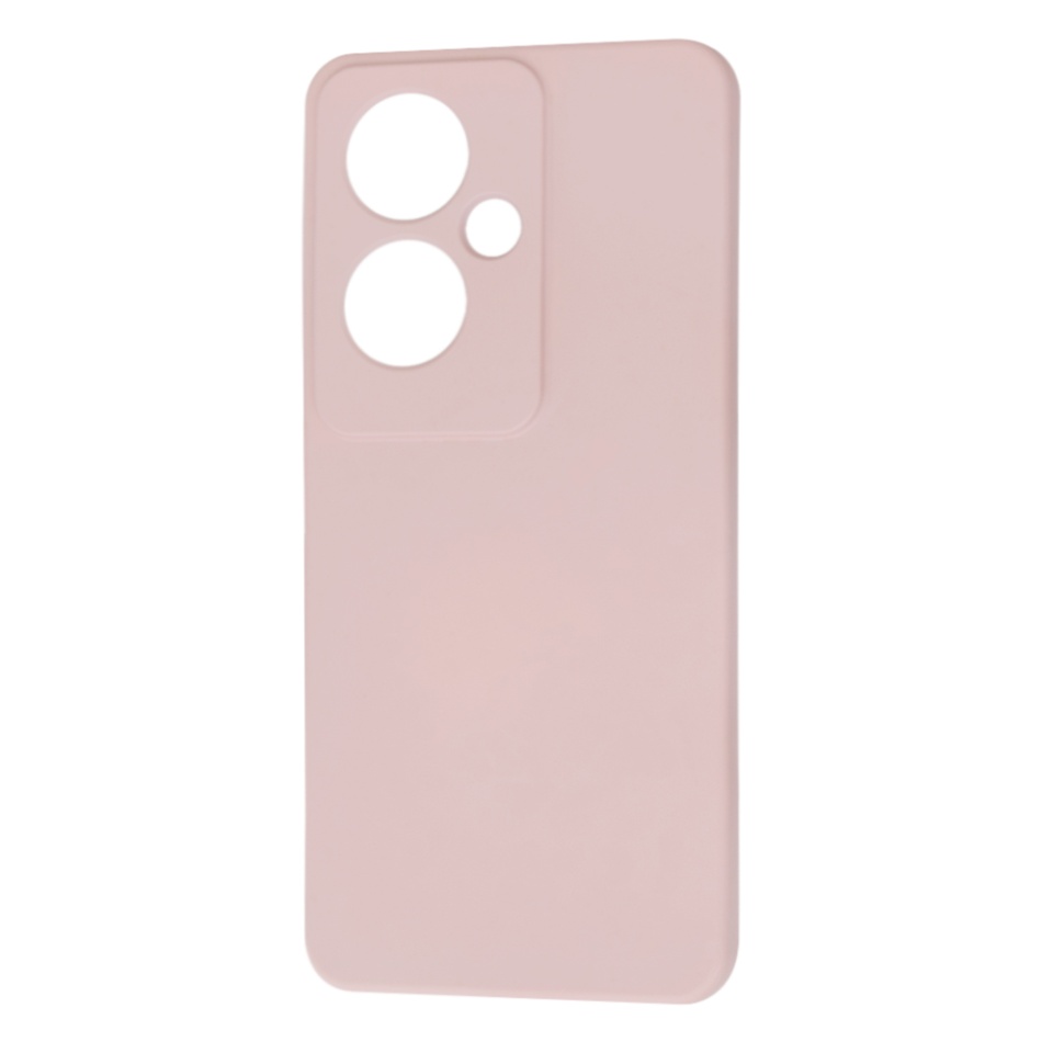 Husa pentru Oppo Reno11 F din Silicon Catifelat, Protectie Premium, Skyddar SoftElegance - Roz pudra - 1 | YEO