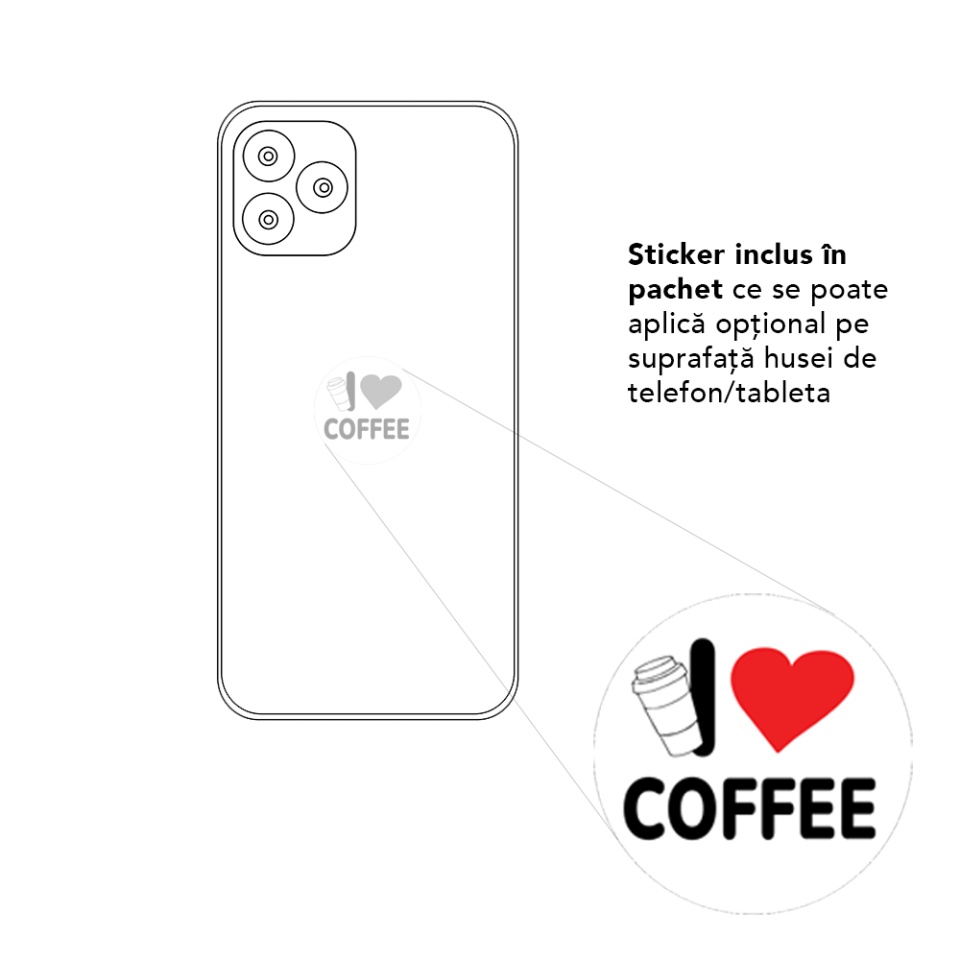 Husa pentru Oppo Reno13 F 4G / Reno13 F 5G / Reno13 FS 5G, SKYDDAR INNOVATION, SafeCover cu Inel Magnetic, Protectie Camera, set cu sticker, Albastru - 3 | YEO