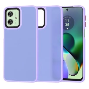 Husa pentru Samsung Galaxy A06, ce Absoarbe Cele mai Aspre Socuri, Skyddar Frosted - Mov deschis