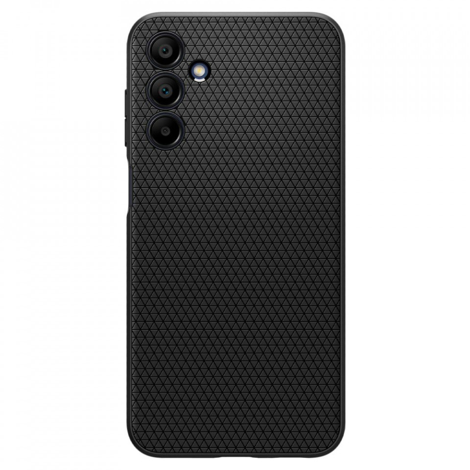 Husa pentru Samsung Galaxy A15 4G / A15 5G, Spigen Liquid Air - Matte Black - 1 | YEO