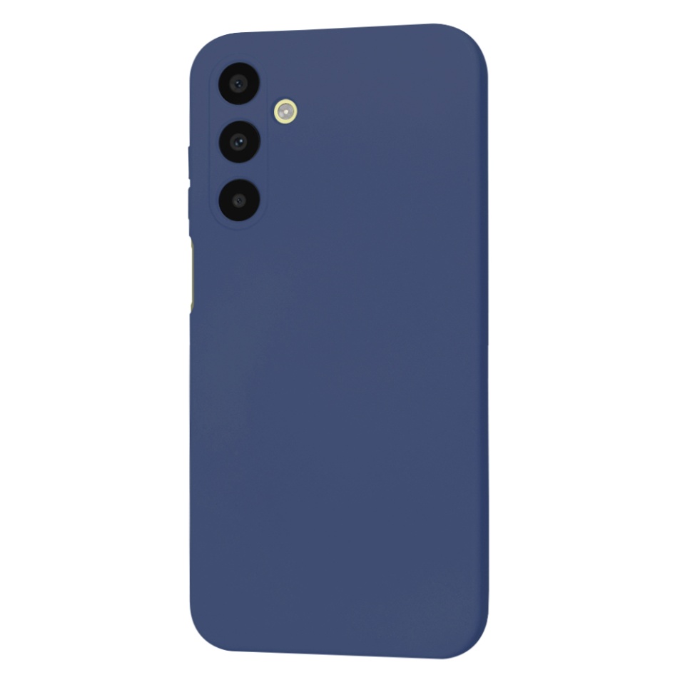 Husa pentru Samsung Galaxy A15 4G / Galaxy A15 5G din Silicon Catifelat, Protectie Premium, Skyddar SoftElegance - Bleumarin - 2 | YEO