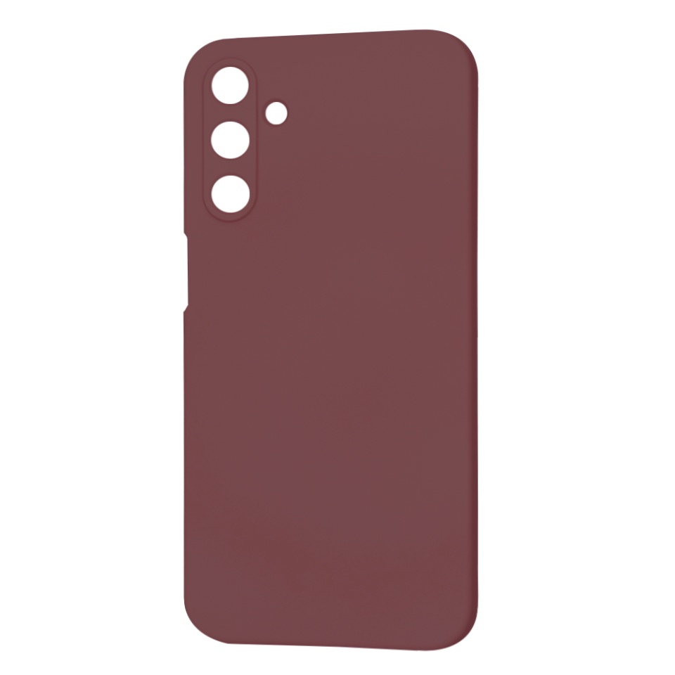 Husa pentru Samsung Galaxy A15 4G / Galaxy A15 5G din Silicon Catifelat, Protectie Premium, Skyddar SoftElegance - Bordo - 1 | YEO