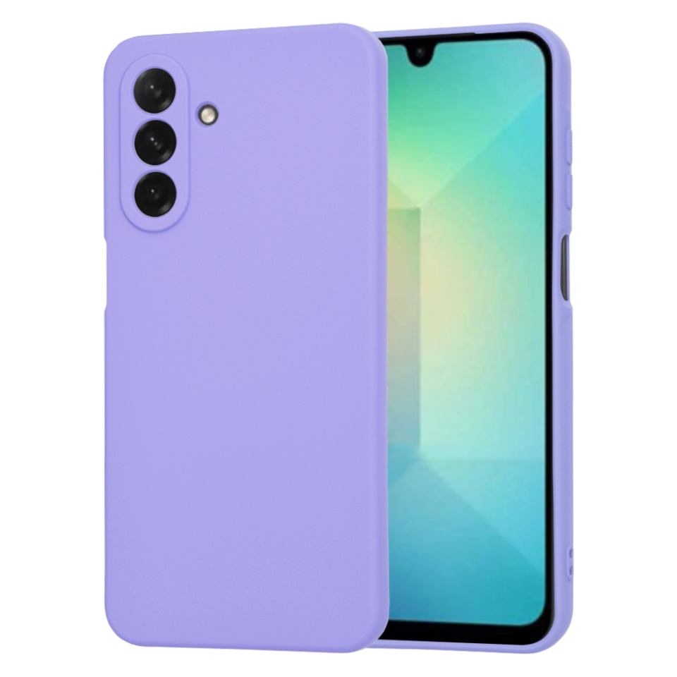 Husa pentru Samsung Galaxy A26 5G din Silicon Catifelat, Protectie Premium, SoftElegance - Violet