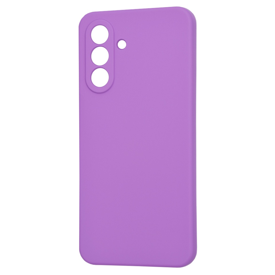 Husa pentru Samsung Galaxy A56 5G din Silicon Catifelat, Protectie Premium, SoftElegance Magsafe - Mov - 1 | YEO