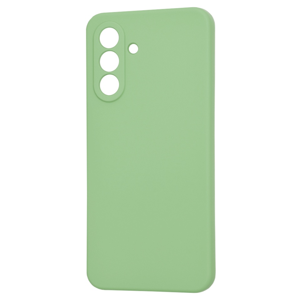 Husa pentru Samsung Galaxy A56 5G din Silicon Catifelat, Protectie Premium, SoftElegance Magsafe - Verde deschis - 1 | YEO