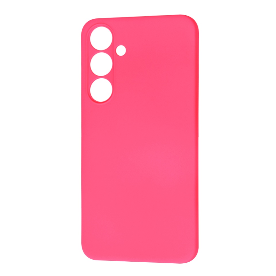 Husa pentru Samsung Galaxy S24 Plus din Silicon Catifelat, Protectie Premium, Skyddar SoftElegance - Fucsia - 1 | YEO