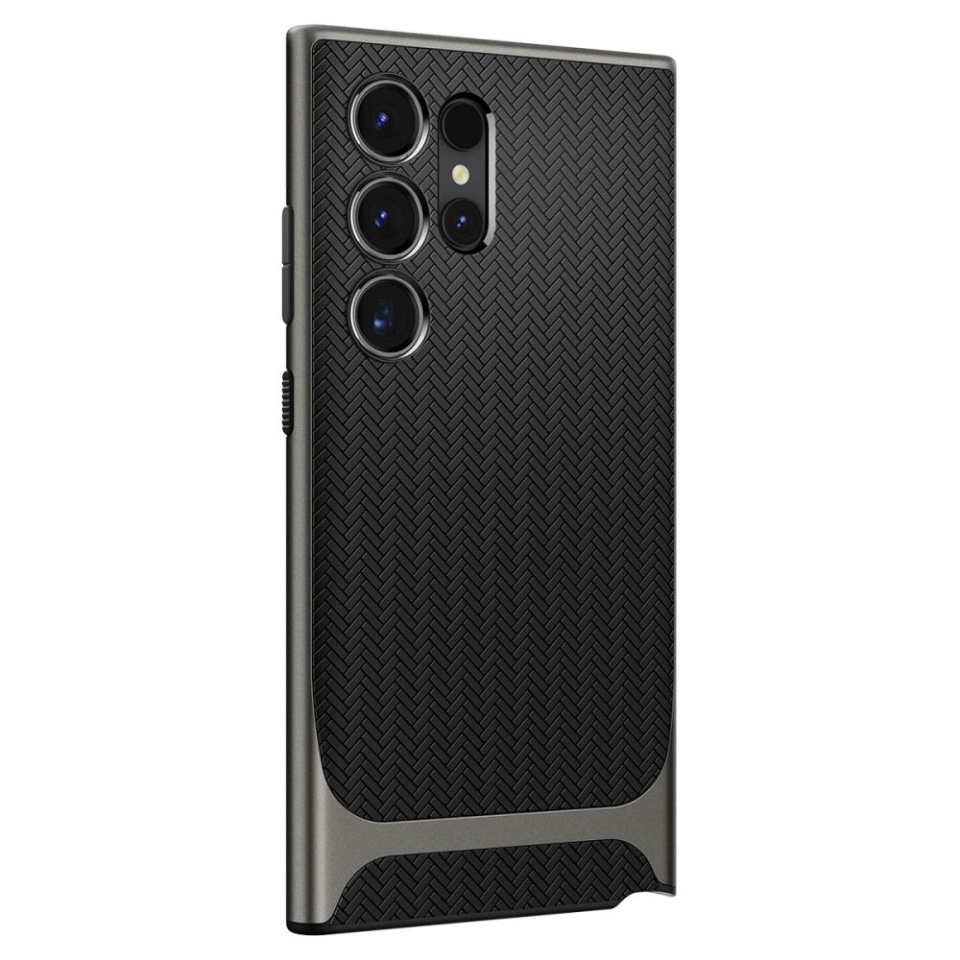 Husa pentru Samsung Galaxy S24 Ultra, Neo Hybrid, Spigen - Cenusiu - 3 | YEO