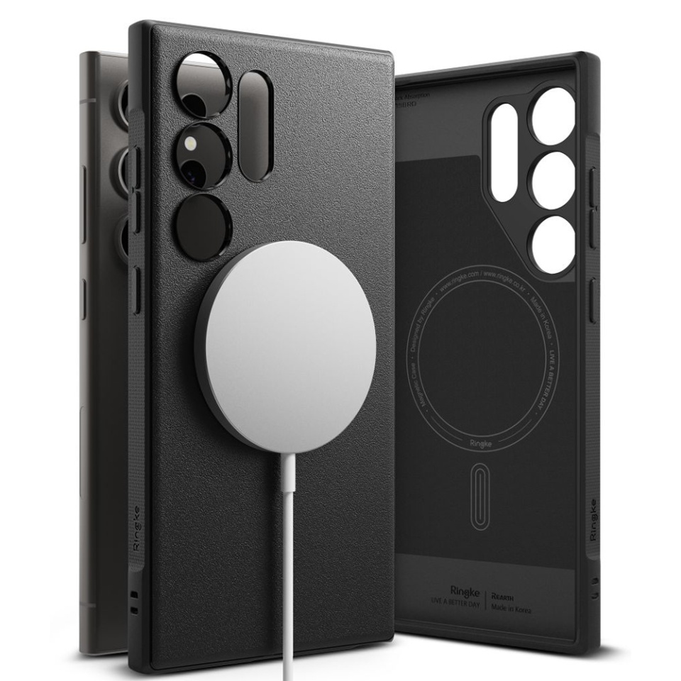 Husa pentru Samsung Galaxy S24 Ultra, Onyx Ringke- Negru - 2 | YEO