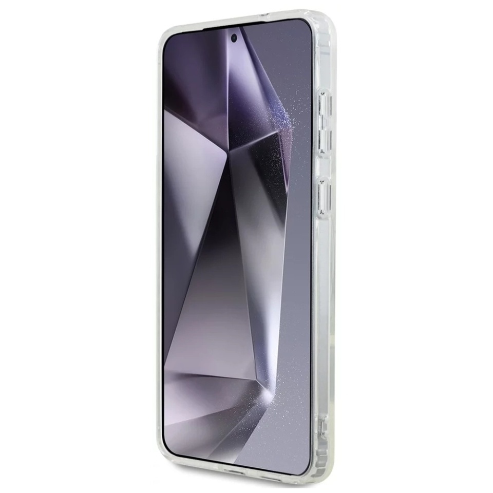 Husa pentru Samsung Galaxy S25 Edge, Karl Lagerfeld, IML MagSafe, Alb - 3 | YEO