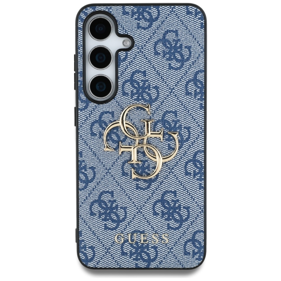 Husa pentru Samsung Galaxy S25, Guess Hardcase 4G Big Logo, Protectie Slim, Compatibila, Albastru - 3 | YEO