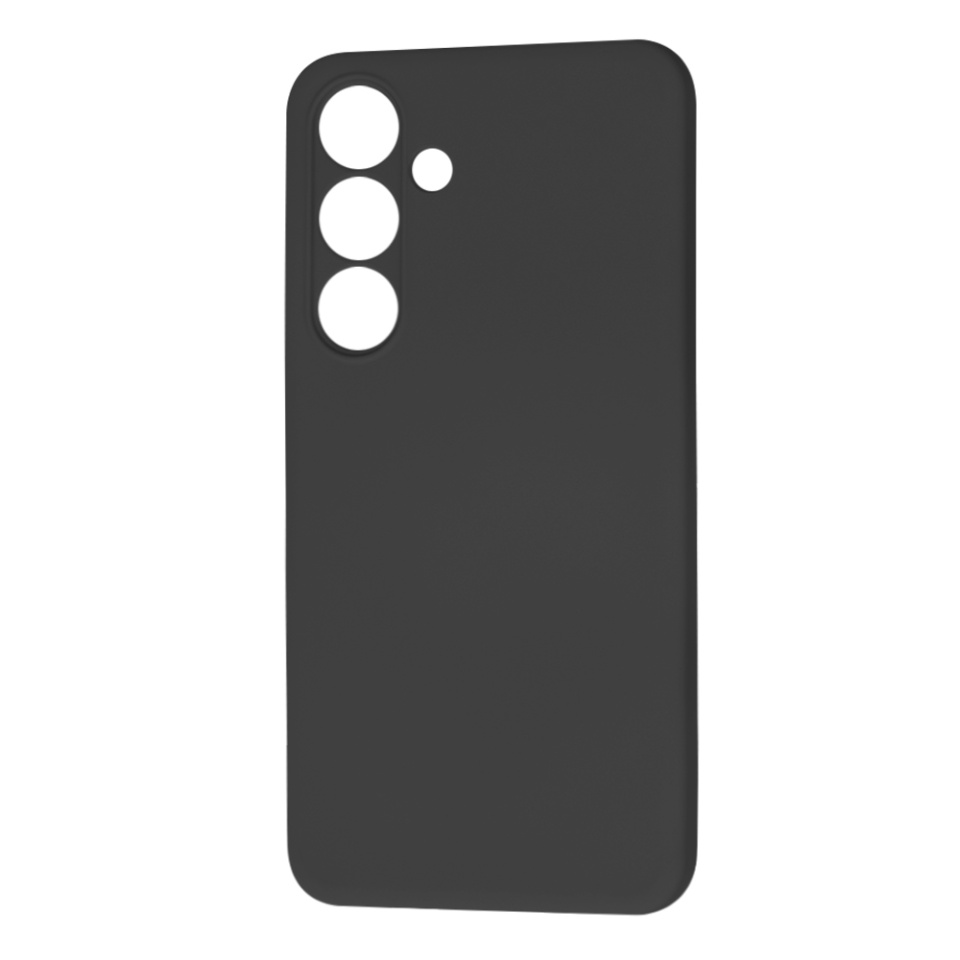 Husa pentru Samsung Galaxy S25 Plus din Silicon Catifelat, Protectie Premium, Skyddar SoftElegance - Negru - 3 | YEO